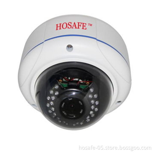 2.0MP H.264 1080p Water-resistant Varifocal Day and Night Outdoor Dome Camera